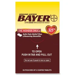 Bayer 2-Pack Aspiring Tablets (50/Box)