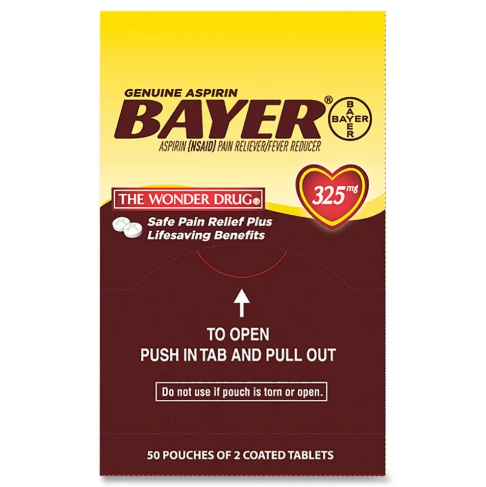 Bayer 2-Pack Aspiring Tablets (50/Box)