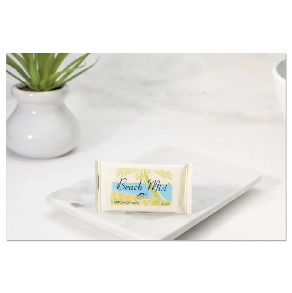 Beach Mist #1/2 Bar, Beach Mist Fragrance Face and Body Soap (1000/Carton)