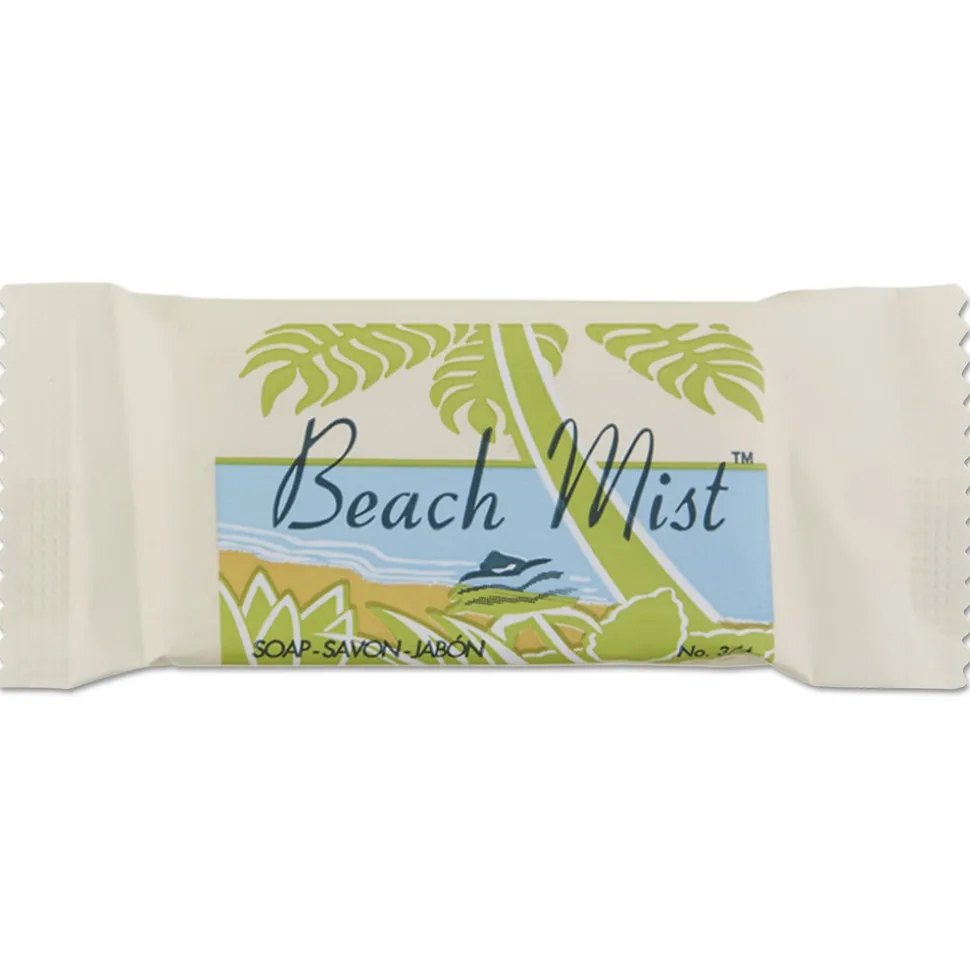 Beach Mist 3/4 lbs. Face and Body Bar Soap - Beach Mist (1000/Carton)