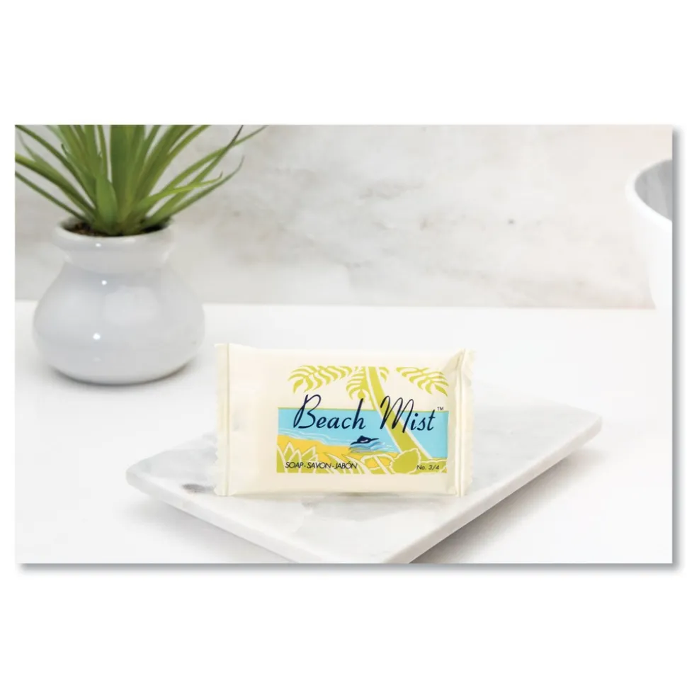 Beach Mist 3/4 lbs. Face and Body Bar Soap - Beach Mist (1000/Carton)