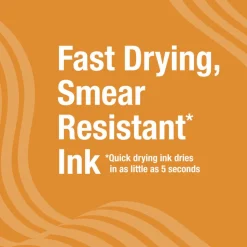 BIC Medium 0.7 mm Gel-ocity Pro Quick Dry Retractable Gel Pen - Blue Ink, Blue/Clear Barrel (12/Pack)