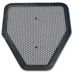 Big D Industries 666800 17.5 in. x 20.5 in. Deo-Gard Disposable Urinal Mat - Mountain Air, Charcoal (6/Carton)