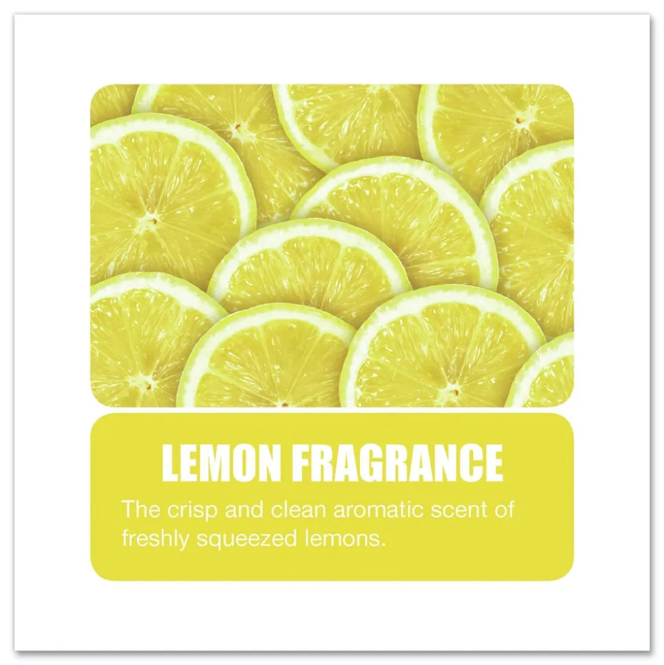 Big D Industries 1 gal. Bottle Water-Soluble Deodorant - Lemon Scent (4/Carton)