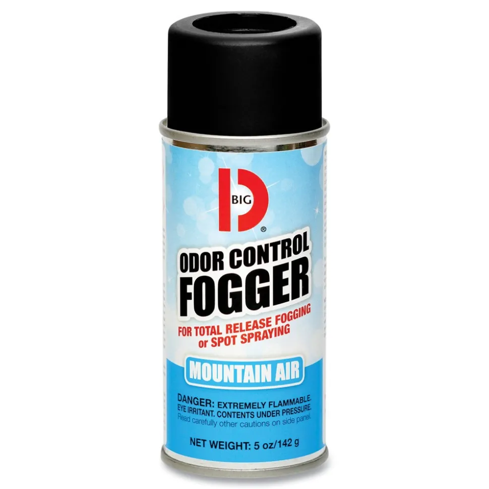 Big D Industries 5 oz Odor Control Fogger - Mountain Air Scent (12/Carton)