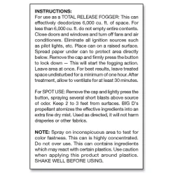Big D Industries 5 oz Odor Control Fogger - Mountain Air Scent (12/Carton)