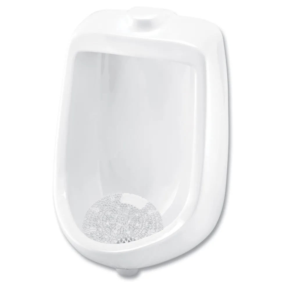 Big D Industries Diamond 3D Urinal Screen - Melon Mist Scent/Clear (6/Carton)
