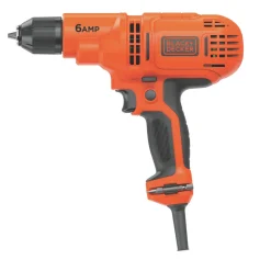 Black & Decker 6 Amp 3/8 in. Electric Corded Drill Driver
