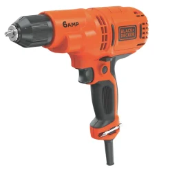 Black & Decker 6 Amp 3/8 in. Electric Corded Drill Driver
