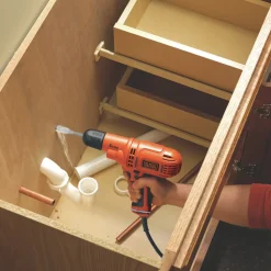 Black & Decker 6 Amp 3/8 in. Electric Corded Drill Driver