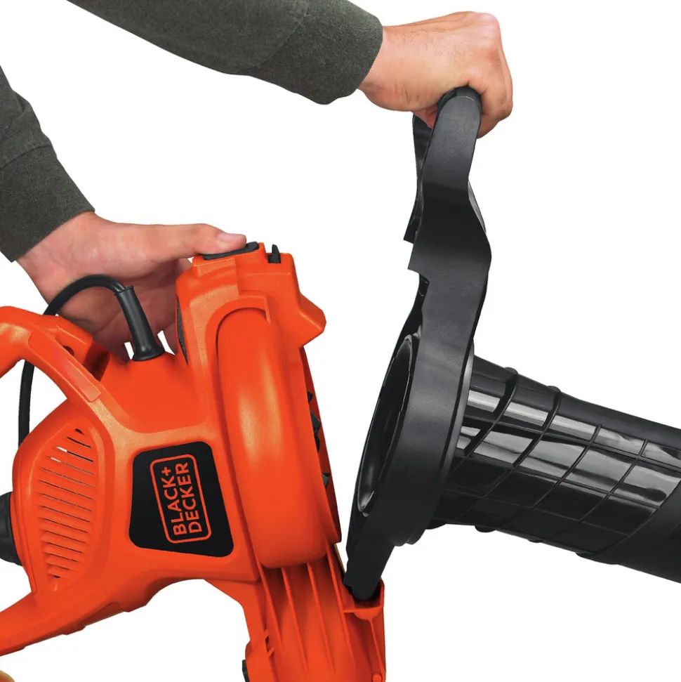 Black & Decker 12 Amp 250 MPH 400 CFM 3-in-1 Corded Leaf Blower/Vacuum