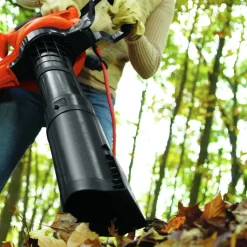 Black & Decker 12 Amp 250 MPH 400 CFM 3-in-1 Corded Leaf Blower/Vacuum