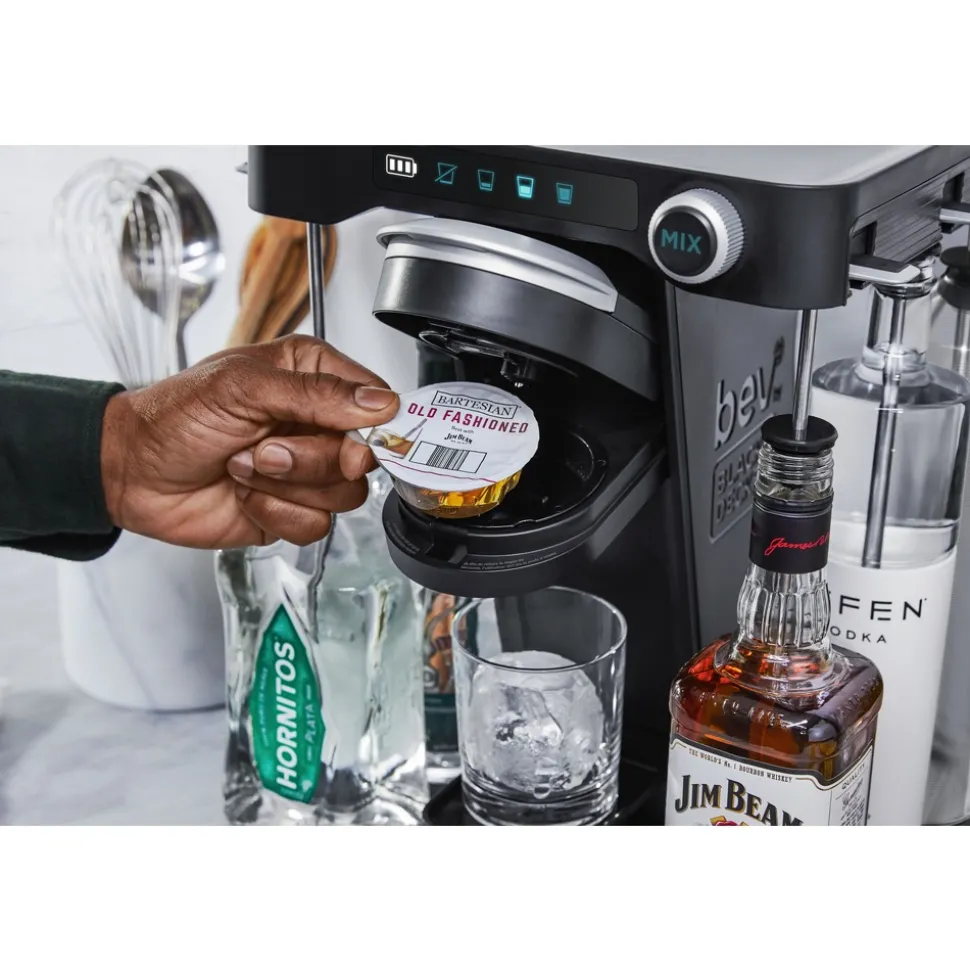 Black & Decker Cordless Cocktail Maker Machine For Bartesian Capsules