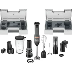 Black & Decker kitchen wand Cordless Blender 6-in-1 Kitchen Multi-Tool - Grey