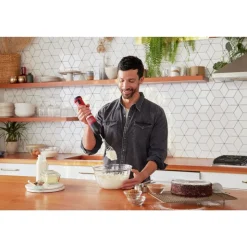 Black & Decker kitchen wand Cordless Blender 3-in-1 Kitchen Multi-Tool - Red