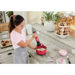 Black & Decker kitchen wand Cordless Blender 4 in1 Kitchen Multi-Tool - Red