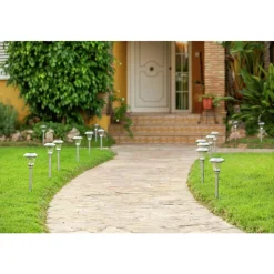 Black & Decker (8/Pack) Outdoor Solar-Powered Path Light