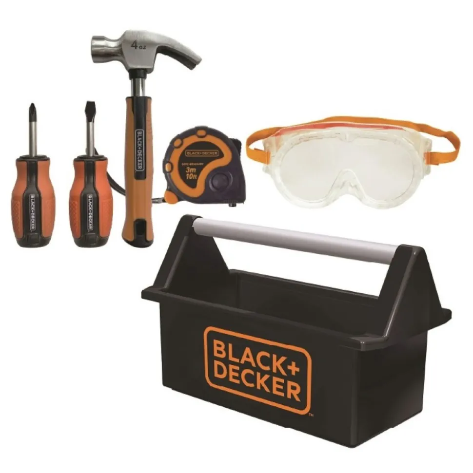 Black & Decker 5-Tool Open Toolbox Toy