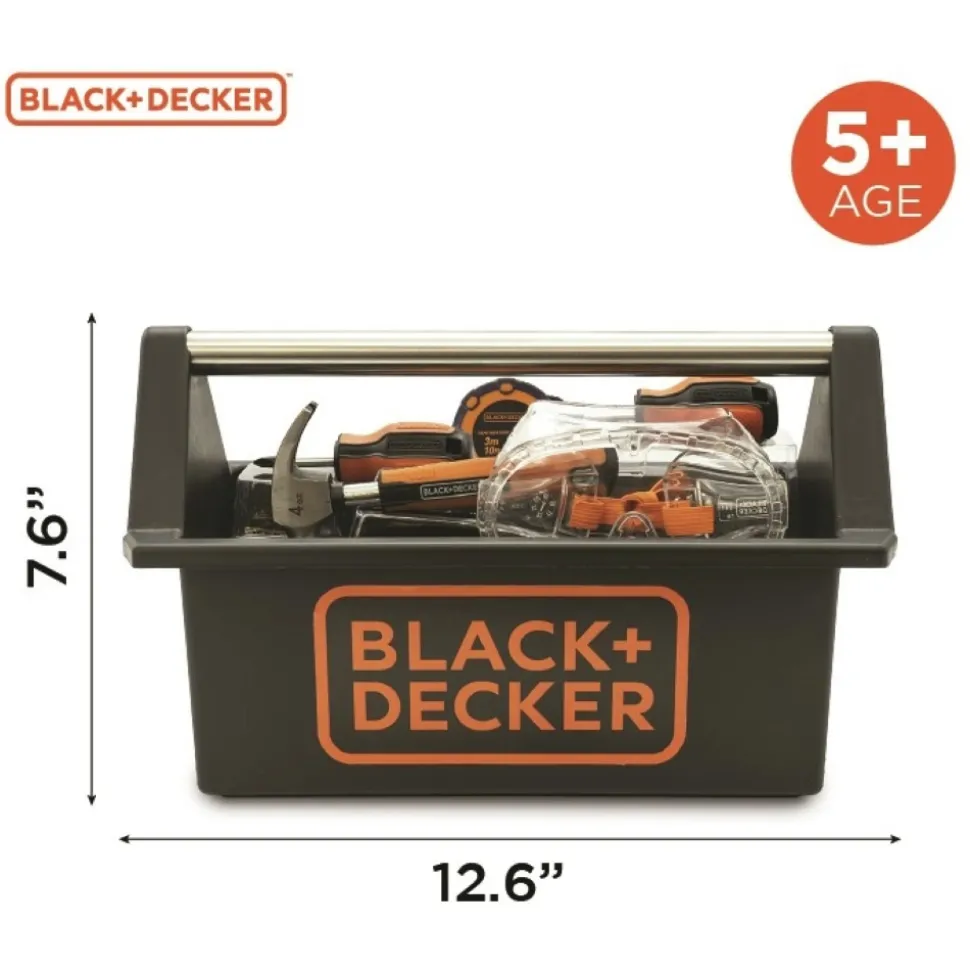 Black & Decker 5-Tool Open Toolbox Toy