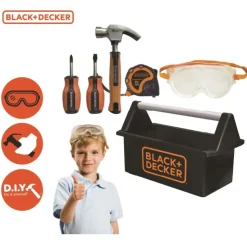 Black & Decker 5-Tool Open Toolbox Toy