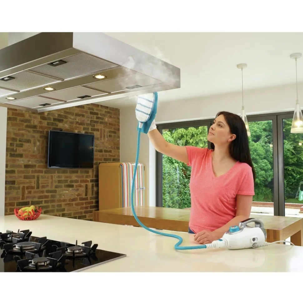 Black & Decker 120V Complete Steam Cleaning Solution 7-in-1 Cordless Steam Mop plus Glove