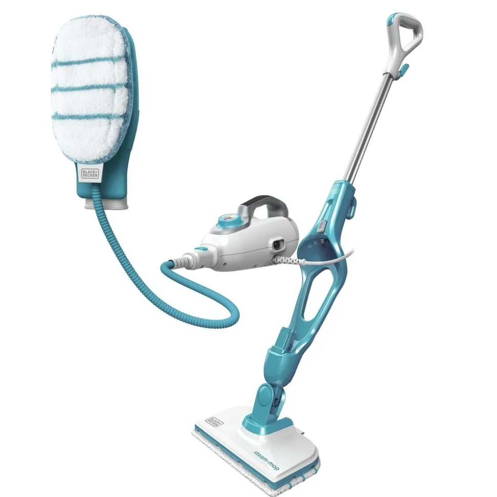 Black & Decker 120V Complete Steam Cleaning Solution 7-in-1 Cordless Steam Mop plus Glove