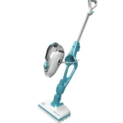 Black & Decker 120V 5-in-1 Electric Corded Steam Mop and Portable Steamer - Blue and White