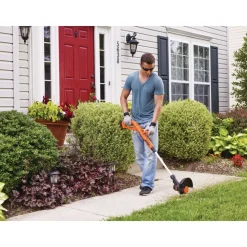 Black & Decker 20V MAX Lithium-Ion Cordless Leaf Blower and String Trimmer/Edger Combo Kit (2 Ah)