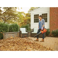 Black & Decker 20V MAX Lithium-Ion Cordless Leaf Blower and String Trimmer/Edger Combo Kit (2 Ah)