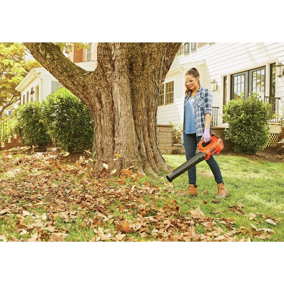Black & Decker 20V MAX Lithium-Ion Cordless Leaf Blower and String Trimmer/Edger Combo Kit (2 Ah)