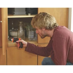 Black & Decker 4V MAX Lithium-Ion Brushed Cordless Screwdriver with Picture-Hanging Kit