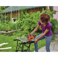 Black & Decker 20V MAX POWERCONNECT Lithium-Ion Brushed Cordless Jig Saw Kit (1.5 Ah)