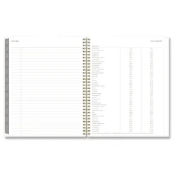 Blue Sky 11 in. x 8.5 in. 12-Month (Jan to Dec): 2026 Mimosa Weekly/Monthly Planner - Floral Artwork, Yellow/Green/White Cover