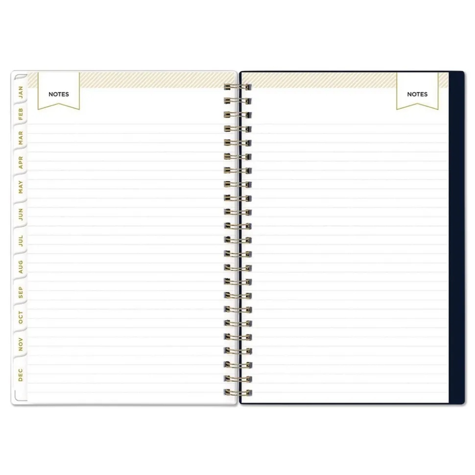 Blue Sky 8 in. x 5 in. 12-Month (Jan-Dec 2026) Day Designer Peyton Weekly/Monthly Planner - Navy Cover