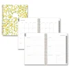 Blue Sky 8 in. x 5 in. 12-Month (Jan to Dec): 2026 Mimosa Weekly/Monthly Planner - Lemon Artwork, Yellow/Green/White Cover