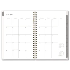 Blue Sky 8 in. x 5 in. 12-Month (Jan to Dec): 2026 Mimosa Weekly/Monthly Planner - Lemon Artwork, Yellow/Green/White Cover