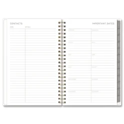 Blue Sky 8 in. x 5 in. 12-Month (Jan to Dec): 2026 Mimosa Weekly/Monthly Planner - Lemon Artwork, Yellow/Green/White Cover