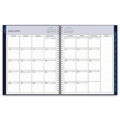Blue Sky 11 in. x 8.5 in. 12-Month (Jan to Dec): 2026 Passages Weekly/Monthly Planner - Navy Cover