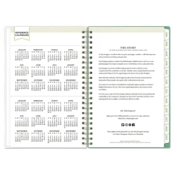 Blue Sky 8 in. x 5 in. 12-Month (Jan-Dec 2026) Day Designer Peyton Weekly/Monthly Planner - White