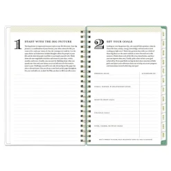 Blue Sky 8 in. x 5 in. 12-Month (Jan-Dec 2026) Day Designer Peyton Weekly/Monthly Planner - White