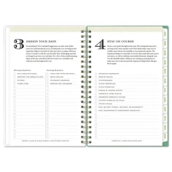 Blue Sky 8 in. x 5 in. 12-Month (Jan-Dec 2026) Day Designer Peyton Weekly/Monthly Planner - White