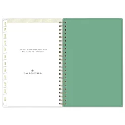 Blue Sky 8 in. x 5 in. 12-Month (Jan-Dec 2026) Day Designer Peyton Weekly/Monthly Planner - White