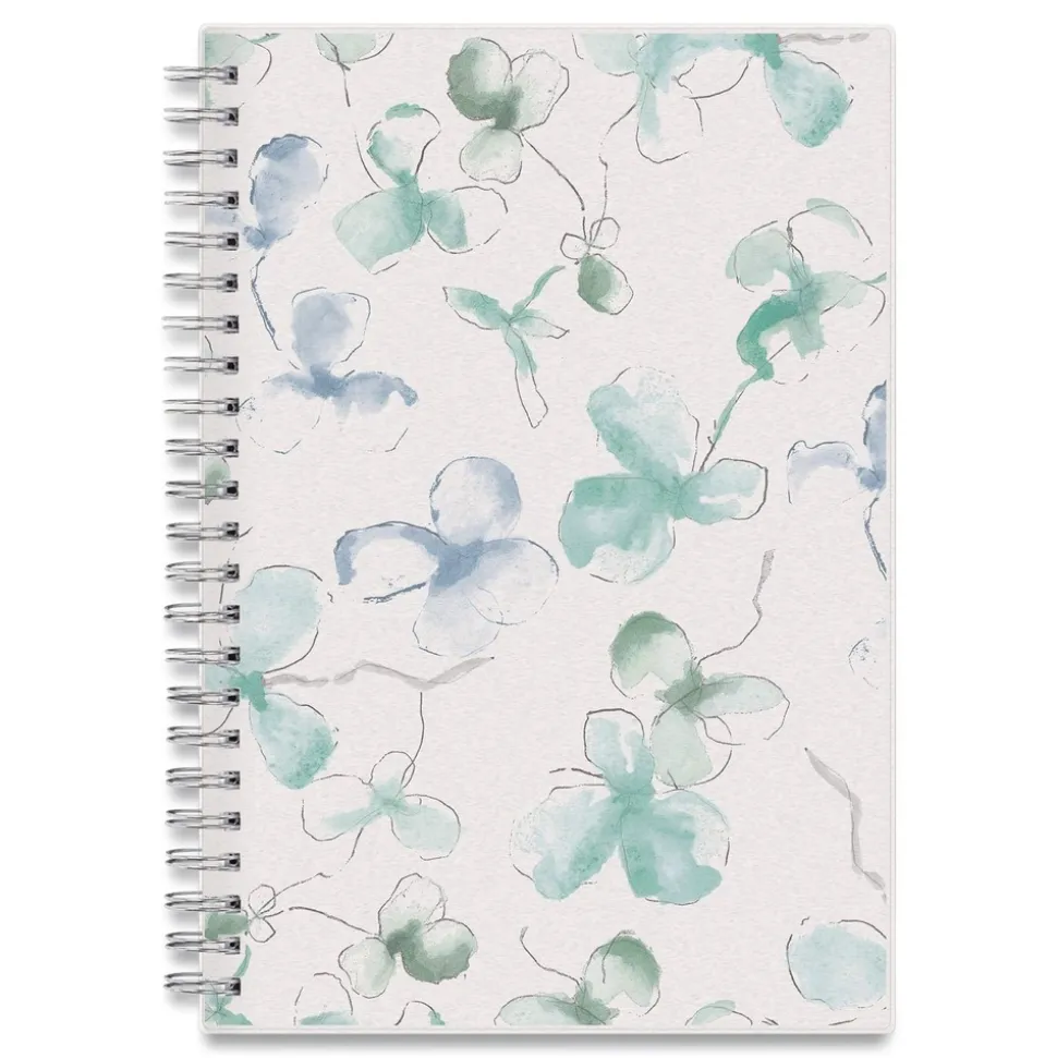 Blue Sky 8 in. x 5 in. 12-Month (Jan-Dec 2026) Lindley Weekly/Monthly Planner - White/Blue/Green Cover