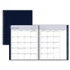 Blue Sky 10 in. x 8 in. 12-Month (Jan to Dec): 2026 Passages Monthly Planner - Navy Cover