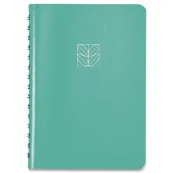 Blueline 8 in. x 5 in. 12-Month (Aug 2025-Jul 2026) Academic Daily/Monthly Planner - Cyan Cover
