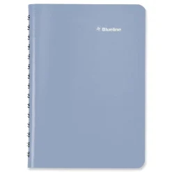 Blueline 8 in. x 5 in. 12-Month (Aug 2025-Jul 2026) Academic Daily/Monthly Planner - Cyan Cover