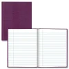Blueline 9.25 in. x 7.25 in. Sheets Medium/College Rule 1-Subject Executive Notebook - Grape Cover