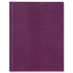 Blueline 9.25 in. x 7.25 in. Sheets Medium/College Rule 1-Subject Executive Notebook - Grape Cover