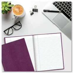 Blueline 9.25 in. x 7.25 in. Sheets Medium/College Rule 1-Subject Executive Notebook - Grape Cover