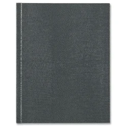 Blueline 9.25 in. x 7.25 in. Sheets Medium/College Rule 1-Subject Executive Notebook - Cool Gray Cover